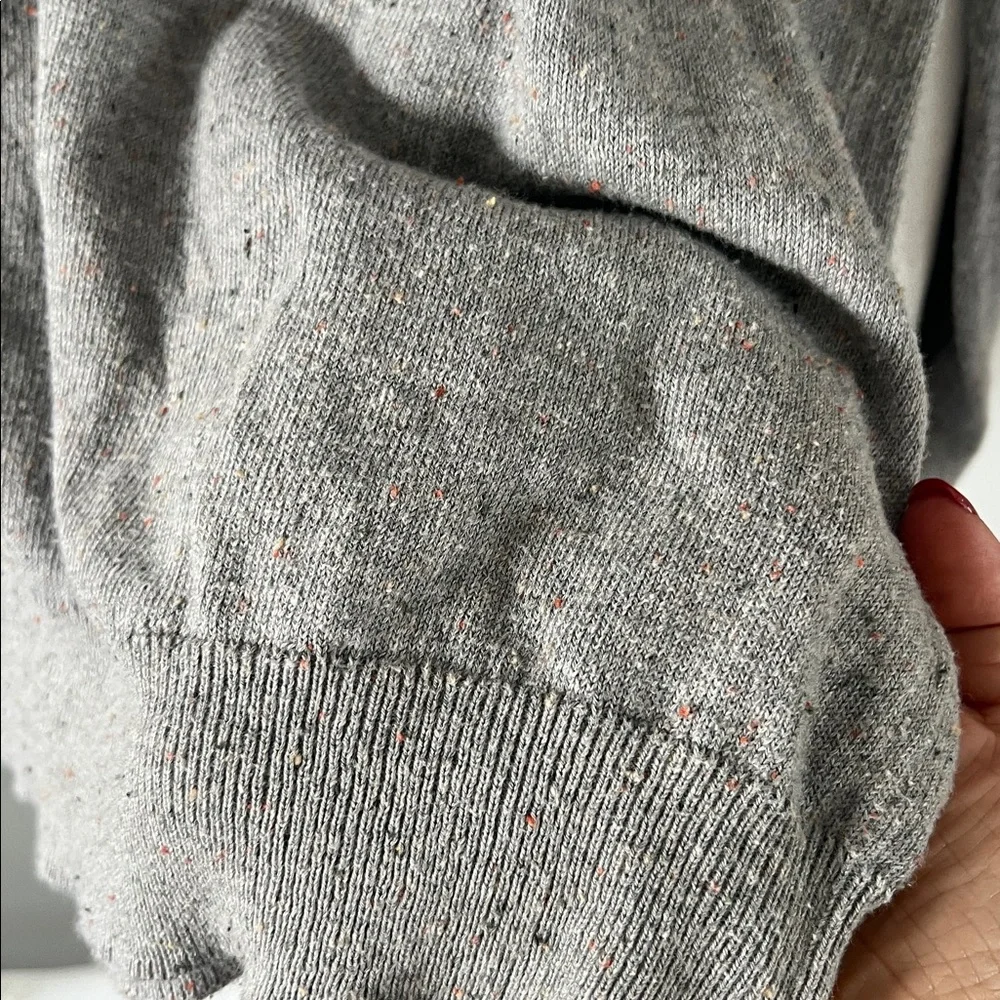Barbour Men's Classic Gray Crewneck speckled Sweater size large - Picture 7 of 10